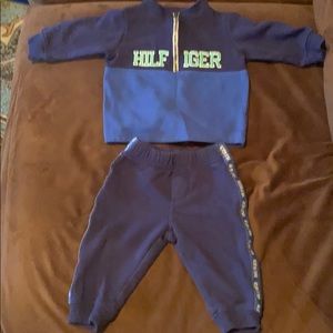 2pc Tommy Hilfiger 6/9M